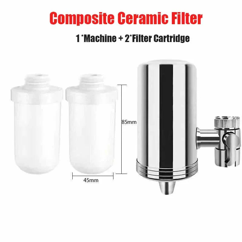 YS Special HydraPure™ – Filtro de Agua para Grifo | Purificador Doméstico de 7 Capas, Agua Pura y Saludable al Instante