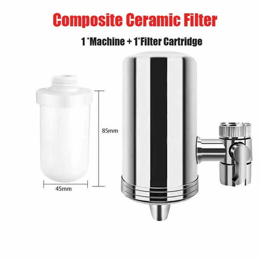 YS Special HydraPure™ – Filtro de Agua para Grifo | Purificador Doméstico de 7 Capas, Agua Pura y Saludable al Instante
