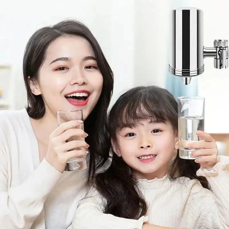 YS Special HydraPure™ – Filtro de Agua para Grifo | Purificador Doméstico de 7 Capas, Agua Pura y Saludable al Instante
